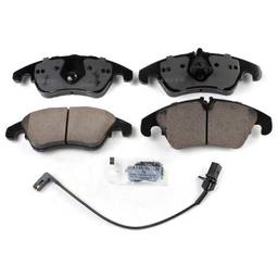 Audi Disc Brake Pad Set - Front (Ceramic) (EURO) 8K0698151K - Akebono Euro Ultra-Premium EUR1322